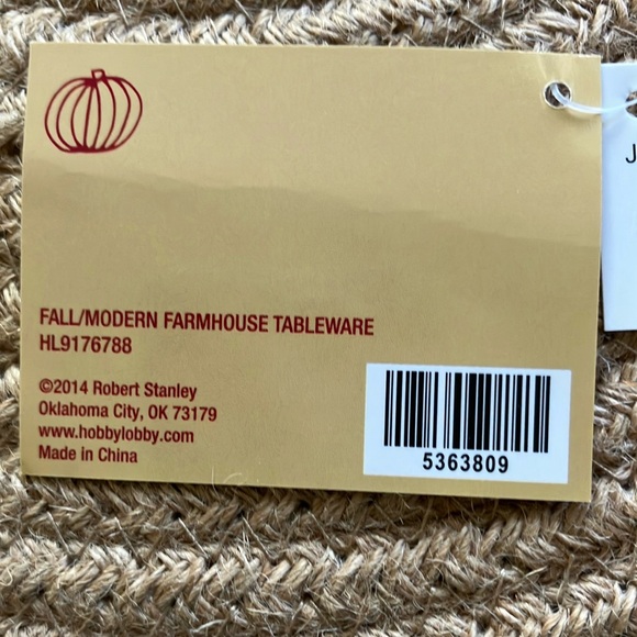 Elegant Cream Woven Placemat set of two - Picture 4 of 4